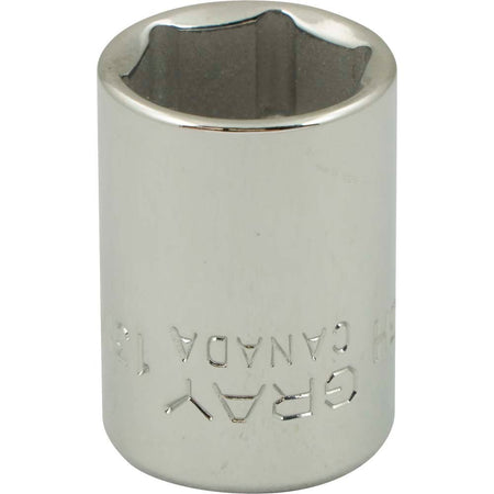 Gray GT-MT13H - DNRO - SOCKET 13MM X 3/8" DRIIVE 6 PT REG - Wise Line Tools