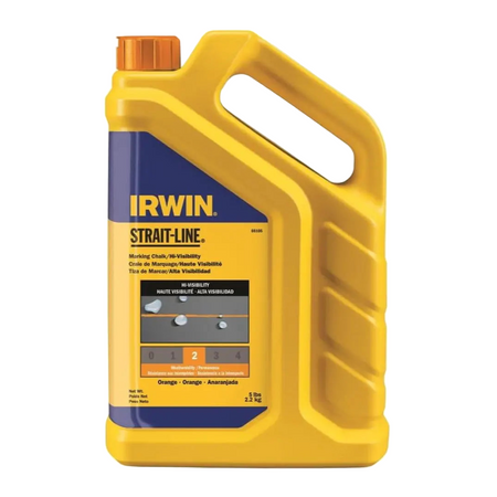 IRWIN 65105 - Orange Chalk 5lb IRWIN