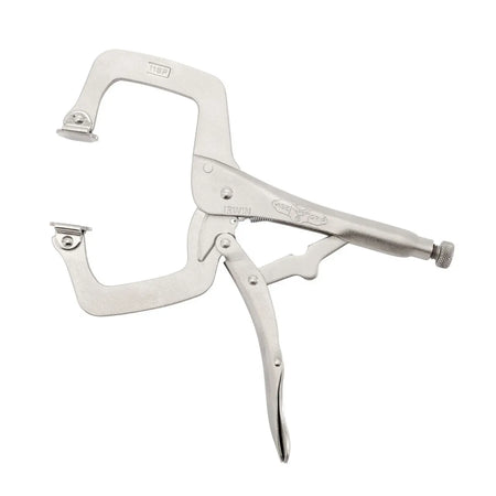Irwin Vise-Grip 11" Locking C Clamp With Swivel Pads IRWIN