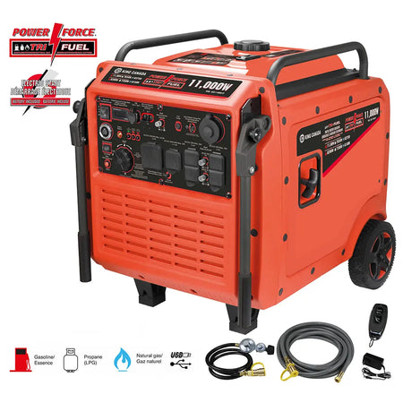 KING CANADA KCG-11000I-TF - 11000W TRI-FUEL INVERTER GENERATOR