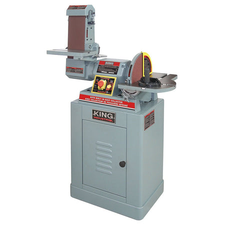 KING Canada KC-790FX - 6" X 48" BELT & 12 DISK SANDER - Wise Line Tools