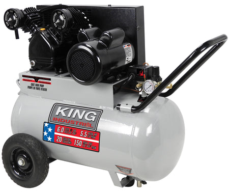 KING KC-2051H2 - 5.5 HP 20gal. Air Compressor - Wise Line Tools