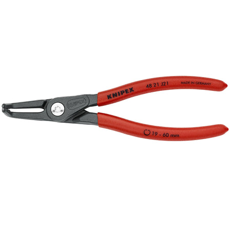 KNIPEX 4821J21 - 6 1/2" Internal 90° Angled Precision Snap Ring Pliers KNIPEX