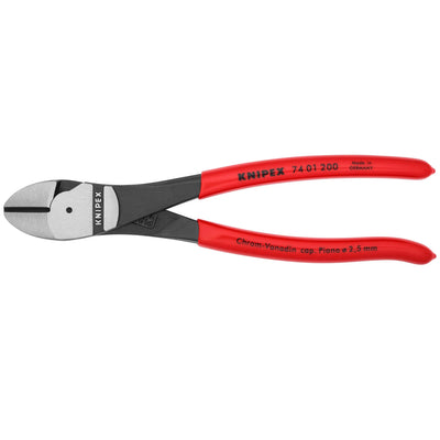 KNIPEX 7401200SBA - 8" High Leverage Diagonal Cutters KNIPEX
