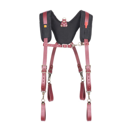 KUNYS 21522 - Signature Elite Padded Yoke Leather Suspenders KUNYS