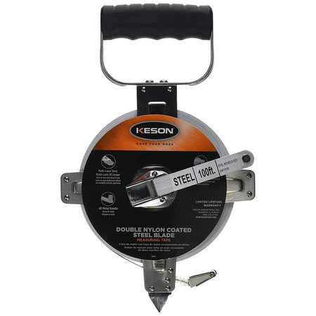 Keson SNR18100 - SNR Series English Double Nylon Coated SAE Blade Long Tape KESON