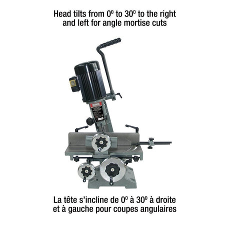 King Canada MA-1075ST - 1'' HOLLOW CHISEL MORTISER WITH TILTING HEAD - Wise Line Tools
