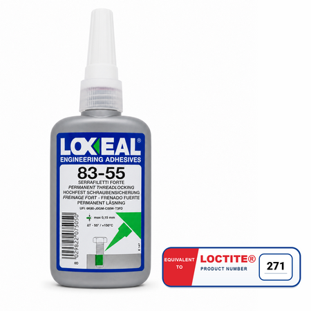 LOXEAL LOX-83-55 | High Strength Red Thread Locker - 50ml