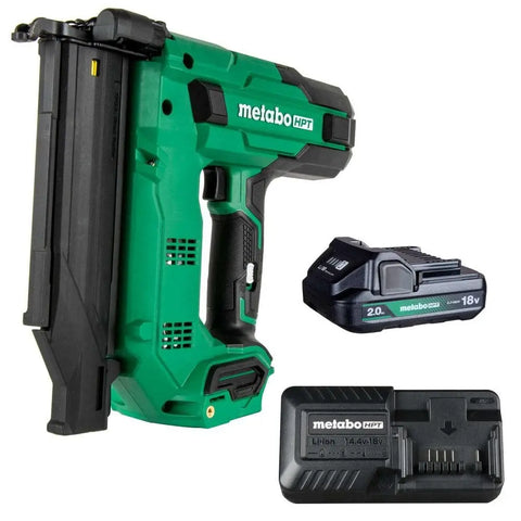 Metabo HPT Cordless Mechanical 18G 2" Brad Nailer Kit - NT1850DGM - Wise Line Tools