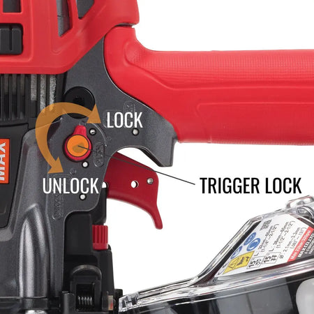 Max HN65S - PowerLite® High Pressure Decking, Sheathing & Siding Coil Nailer up to 2-1/2 MAX