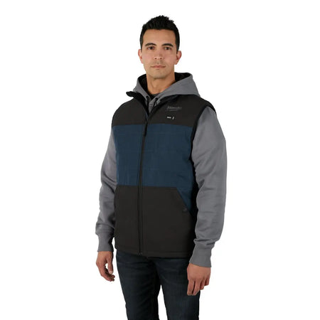 Milwaukee 305BL-202X - M12™ Heated AXIS™ Vest Blue 2X - Wise Line Tools