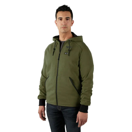Milwaukee 306GN-20M - M12™ Heated Hoodie Green Medium - Wise Line Tools