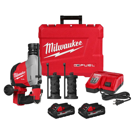 Milwaukee 3311-22 - M18 FUEL™ Overhead Rotary Hammer w/ Integrated Dust Extraction - Wise Line Tools