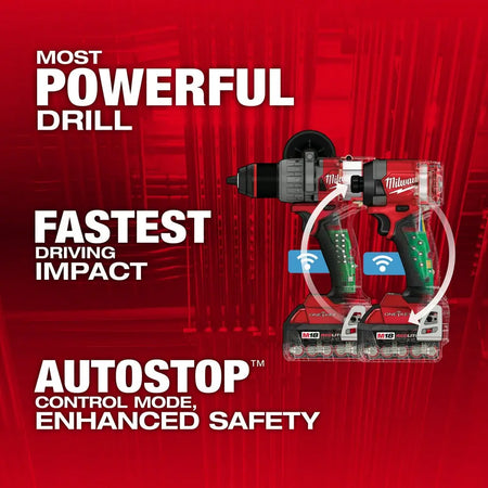 Milwaukee 3696-22 - M18 FUEL™ 2-Tool Combo Kit w/ ONE-KEY™ - Wise Line Tools
