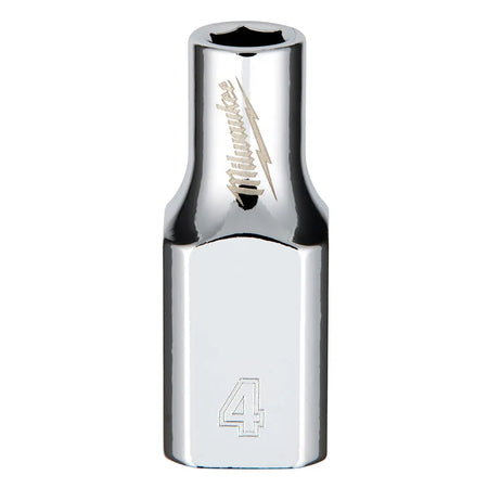 Milwaukee 45-34-4000 - 1/4" Drive 4mm Socket - Wise Line Tools