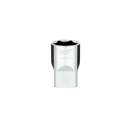 Milwaukee 45-34-9104 - 1/2 in. Drive 3/4 in. SAE 6-Point Socket with FOUR FLAT™ Sides - Wise Line Tools