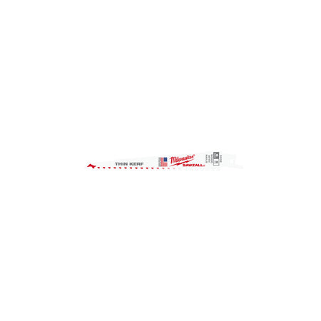 Milwaukee 48-00-5035 - 6" 5 TPI Sawzall® Blades (5 Pk) - Wise Line Tools