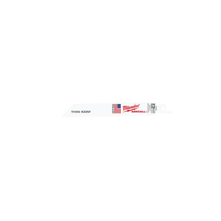 Milwaukee 48-00-5091 - 6" 8/12 TPI Sawzall® Blades (5 Pk) - Wise Line Tools