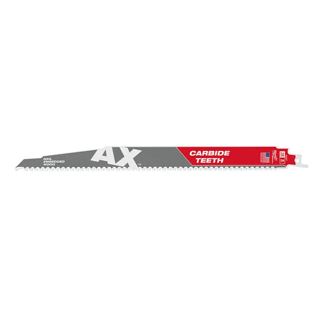 Milwaukee 48-00-5227 - The Ax™ with Carbide Teeth SAWZALL™ Blade 12 in. 5T - Wise Line Tools