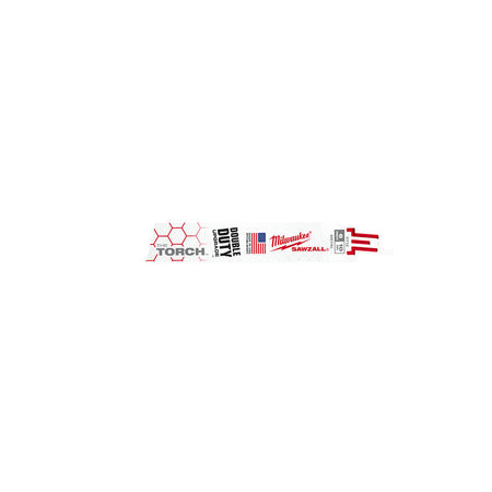 Milwaukee 48-00-5713 - 9" 10 TPI The Torch™ SAWZALL® Blades (5 Pk) - Wise Line Tools