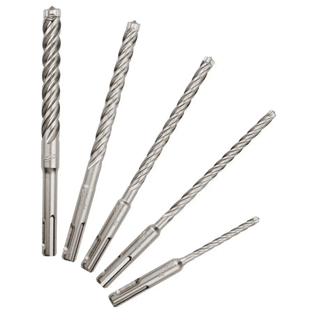 Milwaukee 48-20-7498 - 5-Piece MX4™ 4-Cutter SDS-Plus Rotary Hammer-Drill Bit Kit - Wise Line Tools