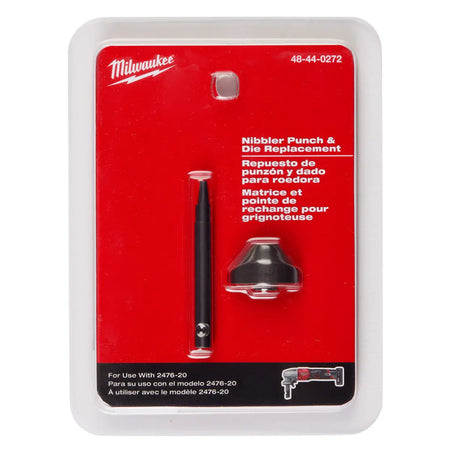 Milwaukee 48-44-0272 - M12 FUEL™ 16 Ga Nibbler Punch & Die Set - Wise Line Tools