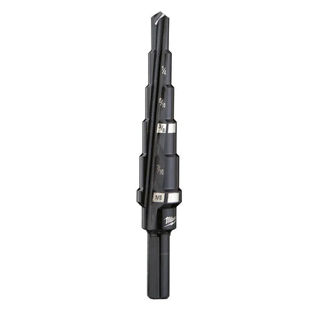 Milwaukee 48-89-9202 - #2 Step Drill Bit, 3/16 in. - 1/2 in. x 1/16 in. - Wise Line Tools