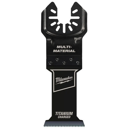 Milwaukee 49-25-1239 - Lames multi-outils bimétalliques multi-matériaux OPEN-LOK™ 1-3/8" TITANIUM CHARGED™, paquet de 10