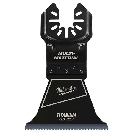 Milwaukee 49-25-1249 - Lames multi-outils bimétalliques multi-matériaux OPEN-LOK™ 2-1/2" TITANIUM CHARGED™, paquet de 10