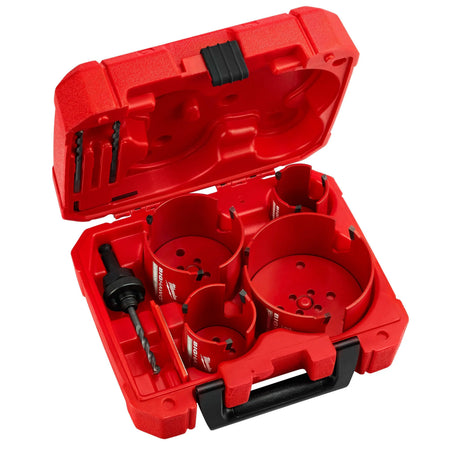 Milwaukee 49-56-9285 - 8 pc. BIG HAWG™ with Carbide Teeth Kit - Wise Line Tools