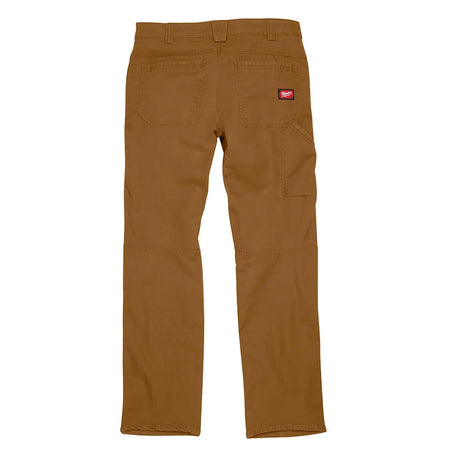 Milwaukee 701K-3432 - Heavy Duty Flex Work Pants - Khaki 3432 - Wise Line Tools