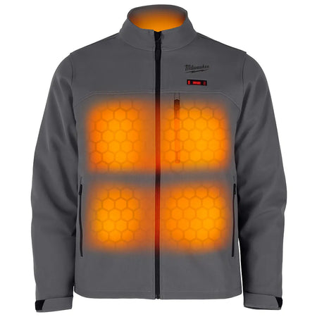 Milwaukee M100B-20M - M12™ Heated TOUGHSHELL™ Jacket - Black M - Wise Line Tools