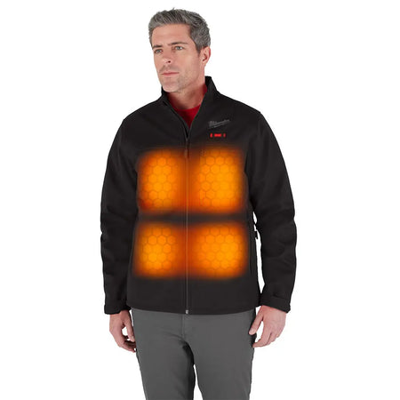 Milwaukee M100R-21XL - M12™ Heated TOUGHSHELL™ Jacket Kit - Red XL - Wise Line Tools