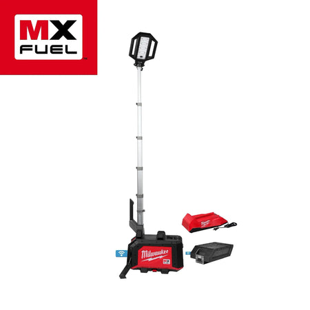 Milwaukee MXF040-1XC - MX FUEL™ ROCKET™ Dual Power Compact Tower Light - Wise Line Tools