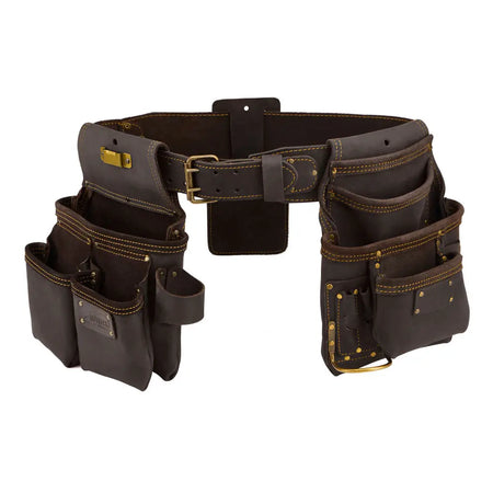 OX TOOLS OX-P263605 - OX Pro Framers Tool Rig - OIL TANNED TOP GRAIN LEATHER OX