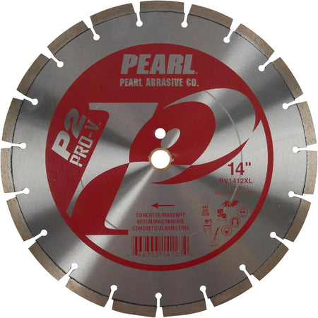 PEARL PV2014XL - 20" P2 Pro-V Segmented Concrete + Masonry Blade