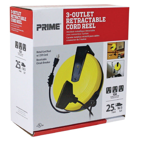 PRIME CR211625 - CORD RETRACTABLE REEL - Wise Line Tools