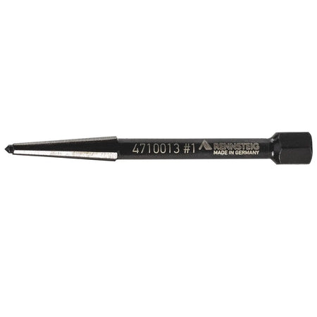RENNSTEIG 9R4719003 - Screw Extractor Double Edged Set 5 Parts (Size 1-5 In Vinyl Pouch) RENNSTEIG