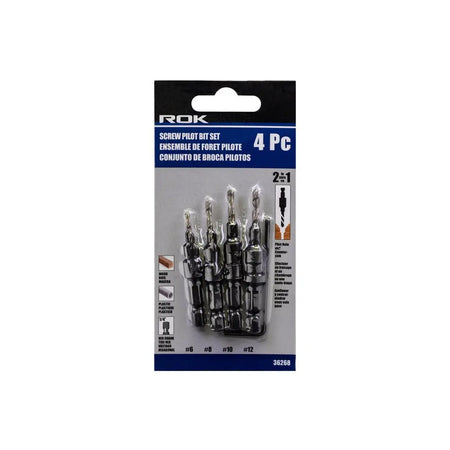 ROK-36268 - SET 4 DRILLS 6-8-10-12 ROK ROK