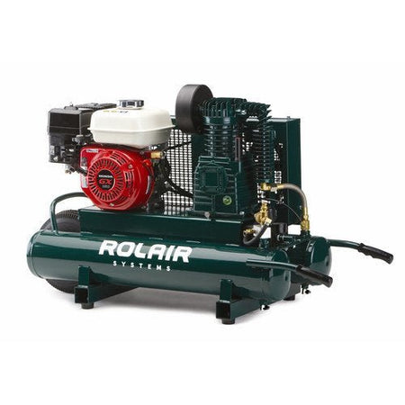 ROLAIR 5.5-HP 9-Gallon Wheelbarrow Air Compressor w/ Honda Engine - 4090HK17 - Wise Line Tools