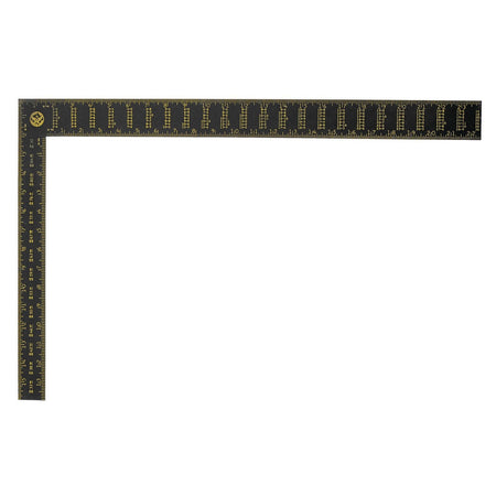 STANLEY 45-011 - 24 IN PREMIUM ALUMINUM ENGLISH RAFTER SQUARE - Wise Line Tools