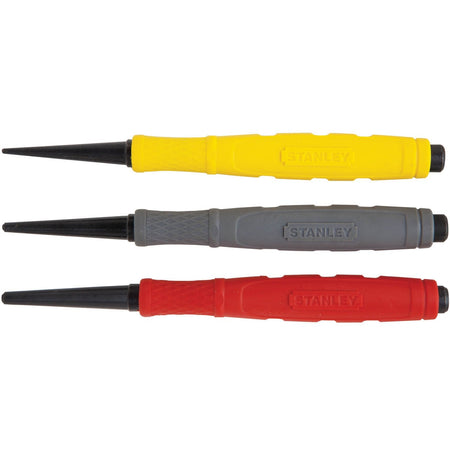 STANLEY 58-930 - 3 PC CUSHION GRIP NAIL SET - Wise Line Tools