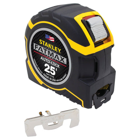 STANLEY FMHT33338 - 25 FT. FATMAX® AUTO-LOCK TAPE MEASURE - Wise Line Tools
