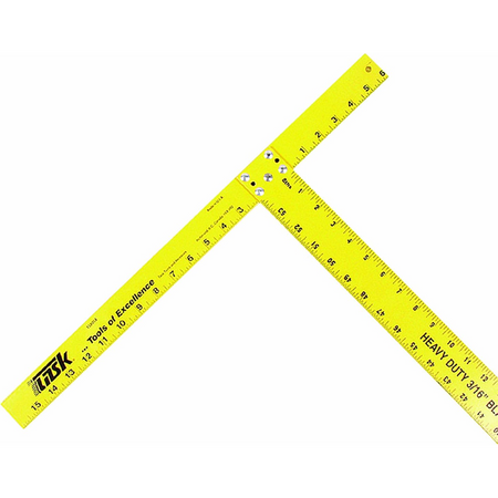 TASK T58054 - 54" 3/16" Heavy Duty Aluminum T-Square
