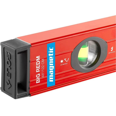SOLA LSB48LM - 48-Inch Magnetic Big Red Box Beam Level