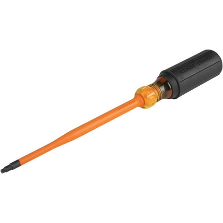 KLEIN KLE-6946INS - Slim-Tip 1000V Insulated Screwdriver, #2 Square, 6-Inch Round Shank