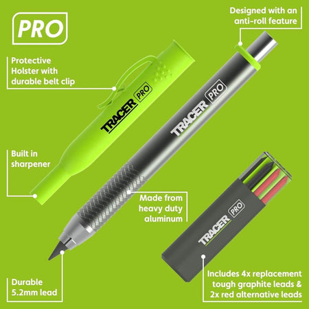 TRACER ATPK1-PRO Tracer Pro Tough Construction Pencil Kit