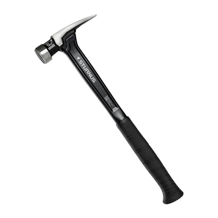 STURNUS ST13OZ-M-LH-P01 - Velocity 13oz Milled Face Rip Claw Hammer, Long Handle - Black