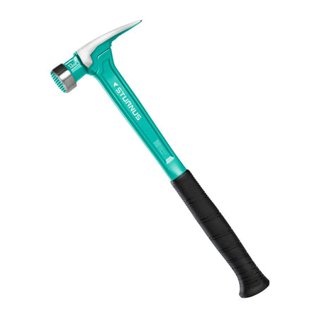 STURNUS ST13OZ-M-LH-P06 - Velocity 13oz Milled Face Framing Hammer - Turquoise, Long Handle