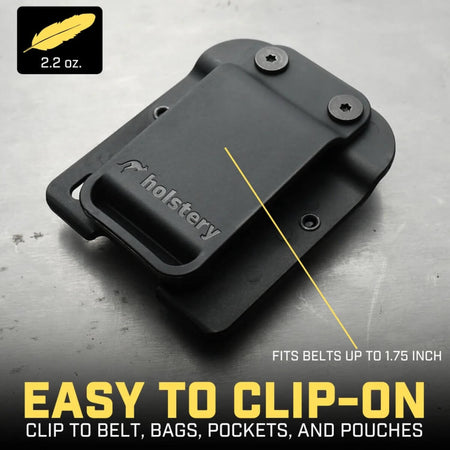 HOLSTERY HLSTR-TAPE-V2 - TapeMaster Clip-On Tape Measure Holster